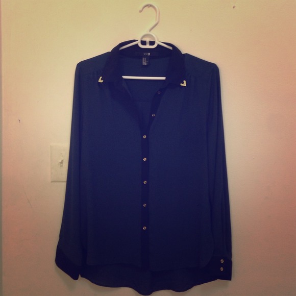 Forever 21 long sleeve flowy shirt