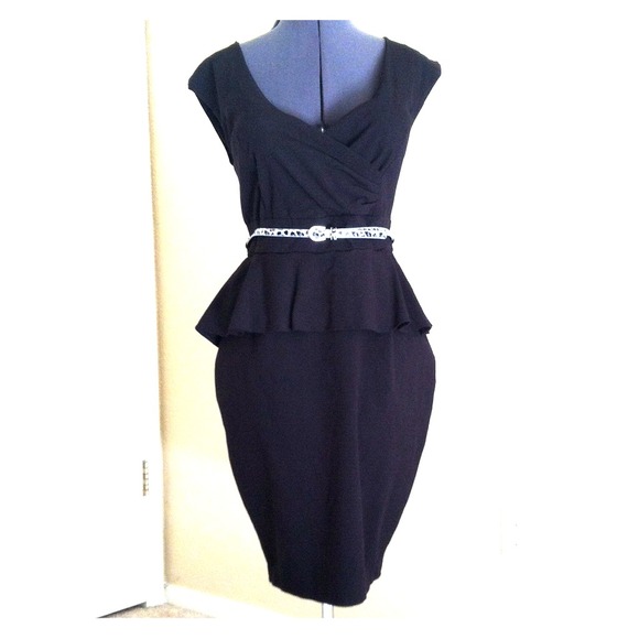 torrid Dresses & Skirts - Torrid - Black Peplum Dress