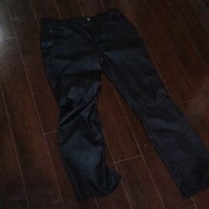 Black jean-ish  stretchy