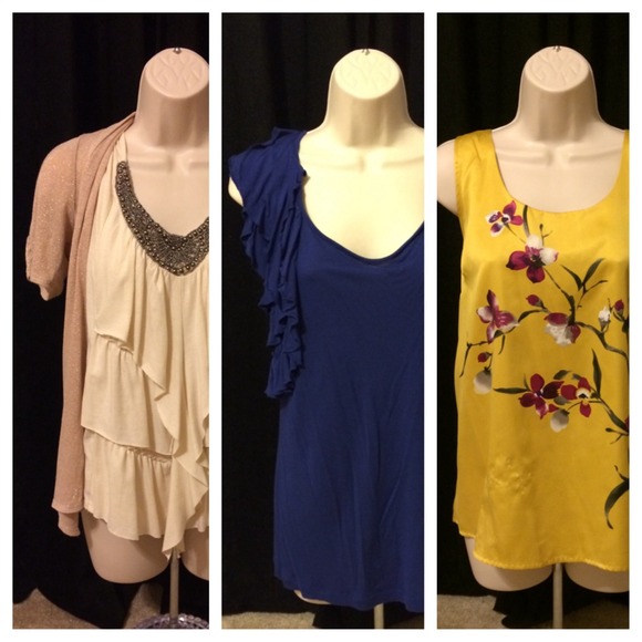 HeartSoul, New York & Company, Apt 9 Tops - SOLD IN BUNDLE SALE!!  Fabulous top bundle!