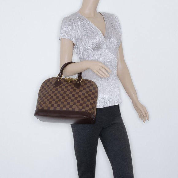 SOLD!!!Authentic Louis Vuitton Alma MM Ebene - Picture 1 of 4