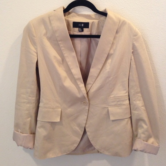 Nude blazer
