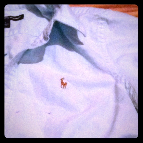 Light blue Ralph Lauren button down
