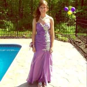 Morelli Maxi prom dress