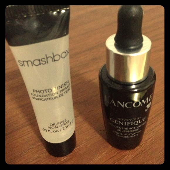 Lancome & smashbox photo finish skincare