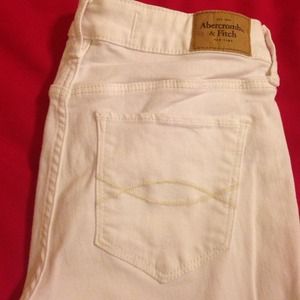 AnF white jeggings size 4R