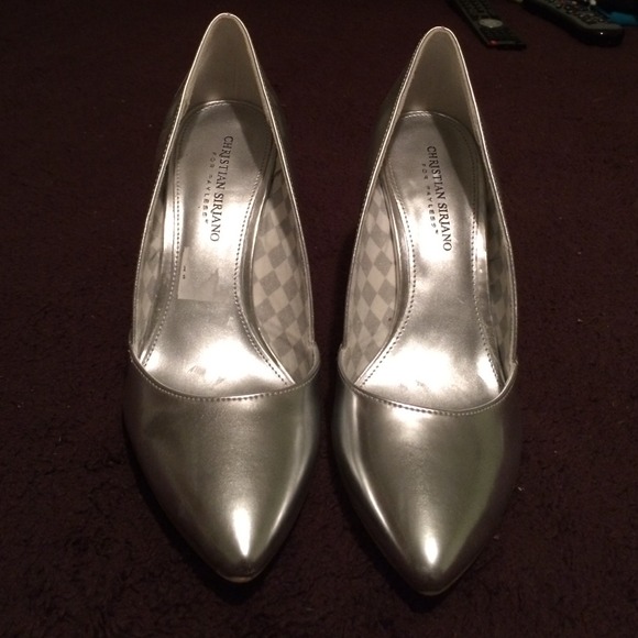 Silver heels