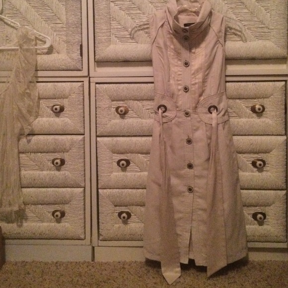 A beautiful trench-like dress