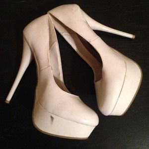 White heels