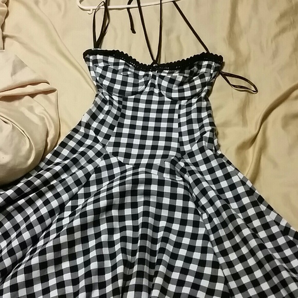 Betsey Johnson full skirt bustier dress