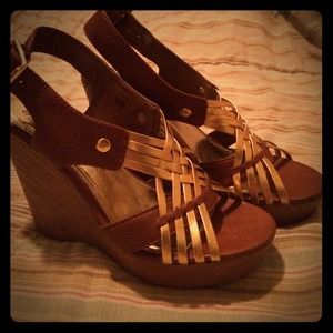Cute wedge sandals