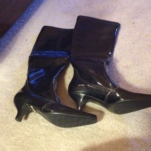 Knee High Black Boots