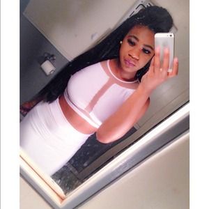 Bandage Skirt With Crop Top