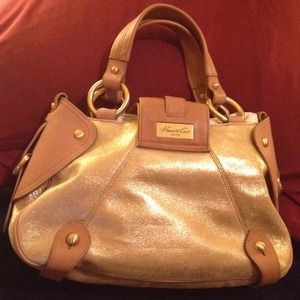 Kenneth Cole Gold Handbag