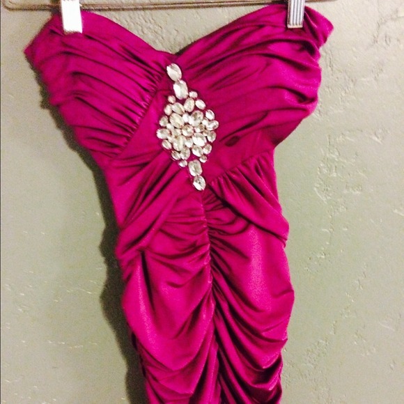 Dresses & Skirts - Purple/pink evening dress S small