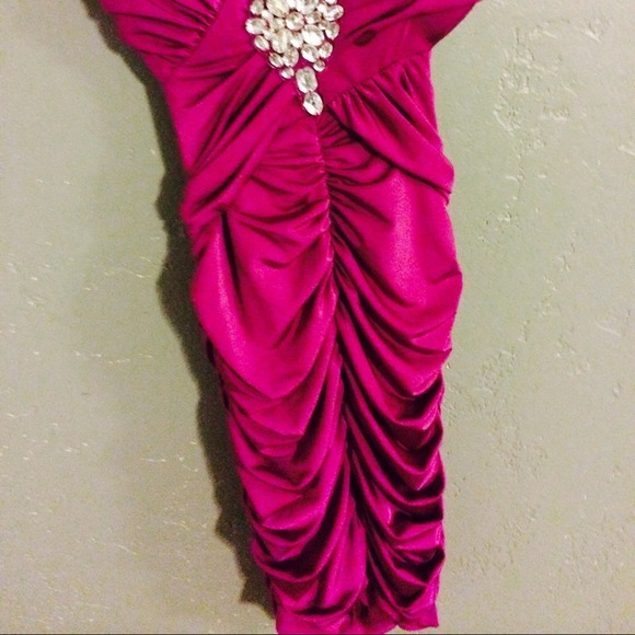 Purple/pink evening dress S small - Picture 2 of 4