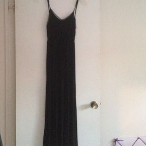 Brandy melville black maxi dress