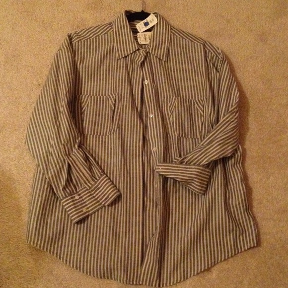Striped Button Down Shirt