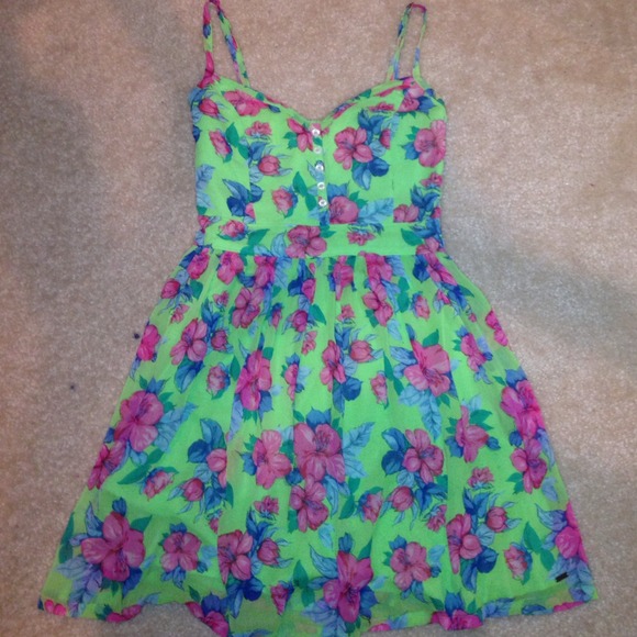 Cute floral dress with matching headband
