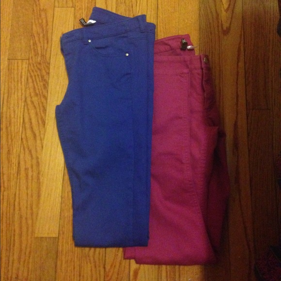H&m colored jeans