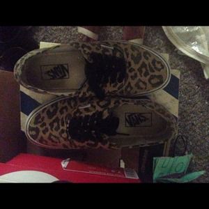 Cheetah Print Vans