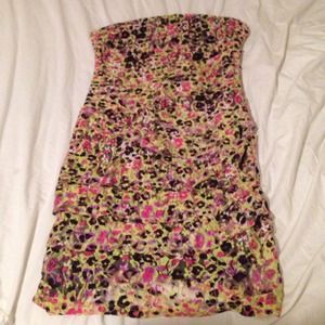 Floral mini dress