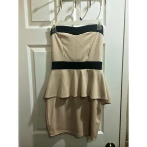 peplum dress