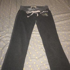 Scrunch leg sweat pants