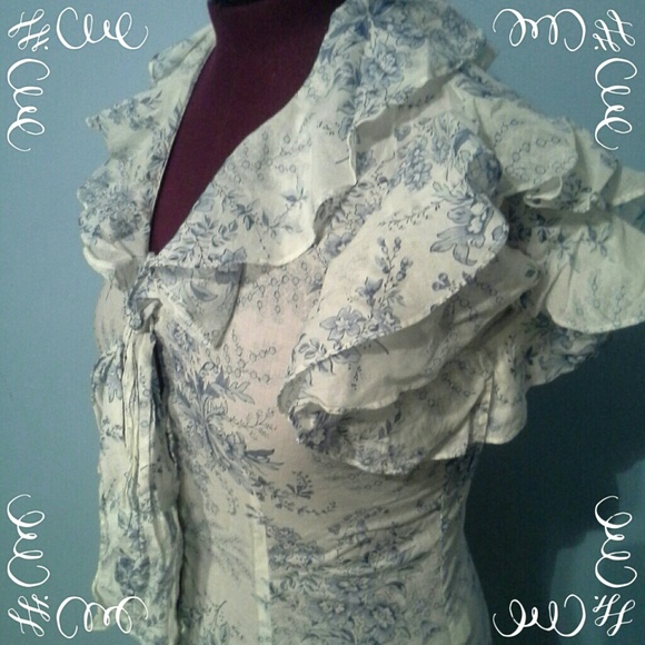 SOLD - Ralph Lauren bow blouse - Picture 3 of 4