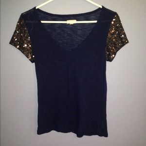 Sparkle Sleeve Tee