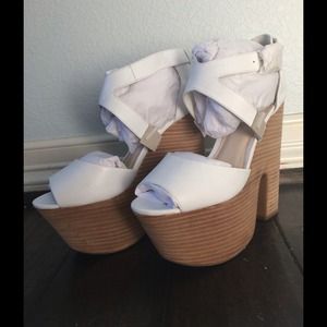 TopShop Wooden Platforms