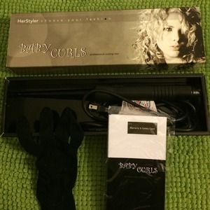 Herstyler BABY CURLS professional curling iron