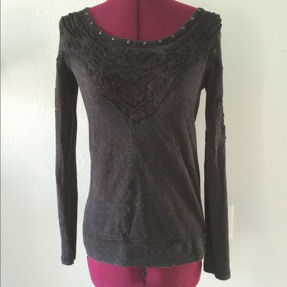 Topshop ribbed crew neck sweater