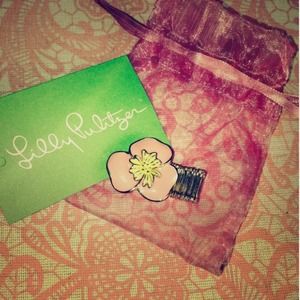 Lilly Pulitzer Fiesta Pink Pansy Ring