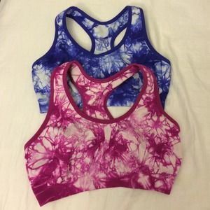 Ideology Sports Bra Medium tie-dye
