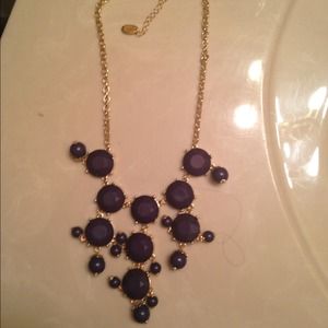 dark purple necklace