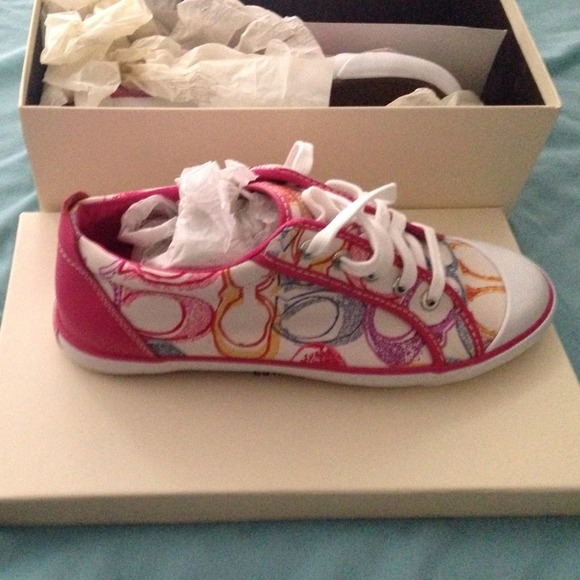 Brand new .. Never worn coach shoes.