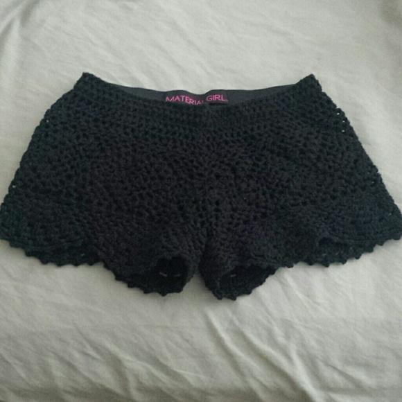 🚫 SOLD🚫Material Girl crochet hot bottoms NWOT