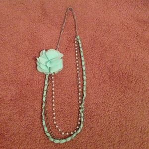 NEW Charlotte Russe Mint Layering Necklace