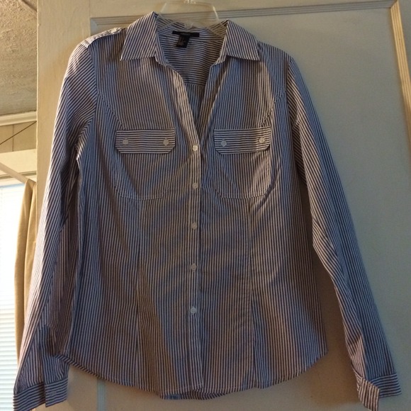 Forever 21 stripe shirt - Picture 1 of 3