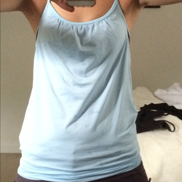 Blue Forever 21 (Lululemon inspired) workout tank