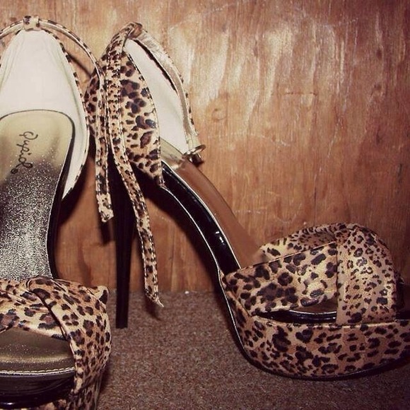 Cheetah heels