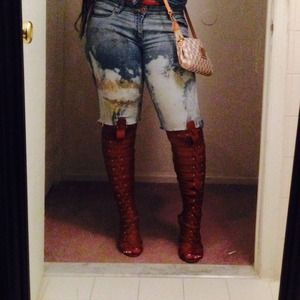 Gladiator Knee high Heels