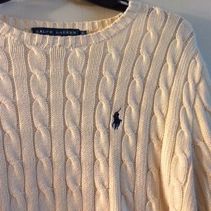 Ralph Lauren cream sweater