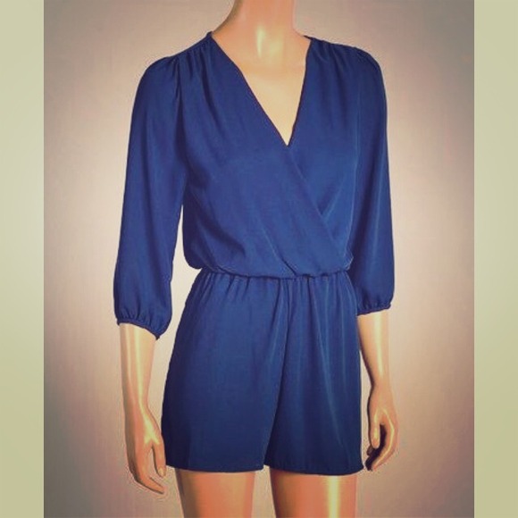 BUNDLED❗️Navy surplice romper