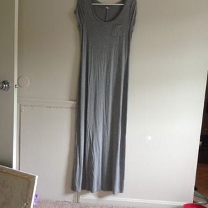 Gray Old Navy Maxi