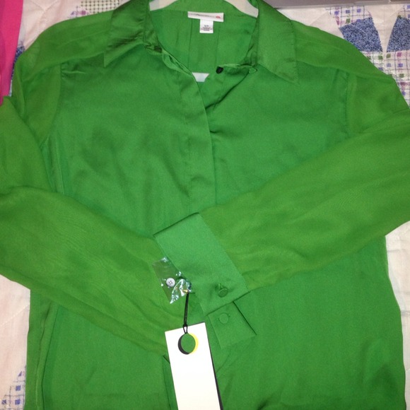Philip Lim for Target Emerald Button Up Shirt