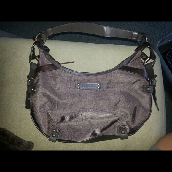 Super cute medium sized brown XOXO purse