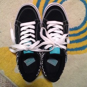 Vans Vulcanized with checkerboard detail