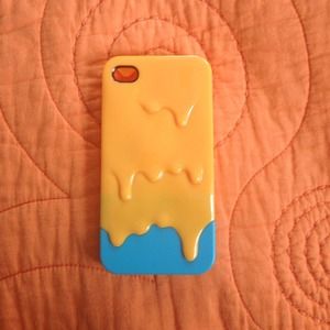 Casemate I-Melt Case Orange and Blue (IPhone 4/4s)